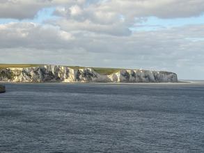 White Cliffs of Dover and Dover Castle
